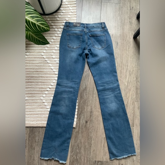 Boot Cut Jeans • Dark Denim • Size 0-1 - Picture 2 of 5
